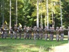 Valsts himna Nacionālo bruņoto spēku orķestra pavadījumā 